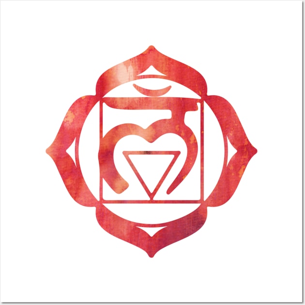 Root Chakra Wall Art by erzebeth